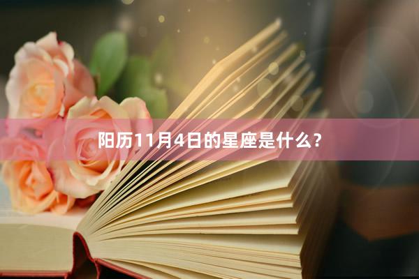阳历11月4日的星座是什么？